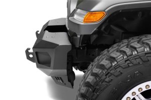 Jeep Wrangler Bumper - Front - Go Rhino - Trailline Stubby - Textured Black - `18-`26